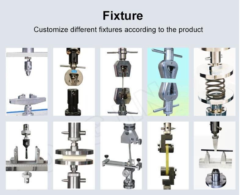 Hj-49 Single Column Computer Control Rubber Tensile Elongation Tester Tensile Testing Machine Price