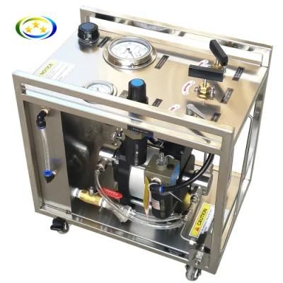 Terek Brand 10-50000pei Air Driven Hydraulic Testing Liquid Booster Pumps for Hydrostatic Test