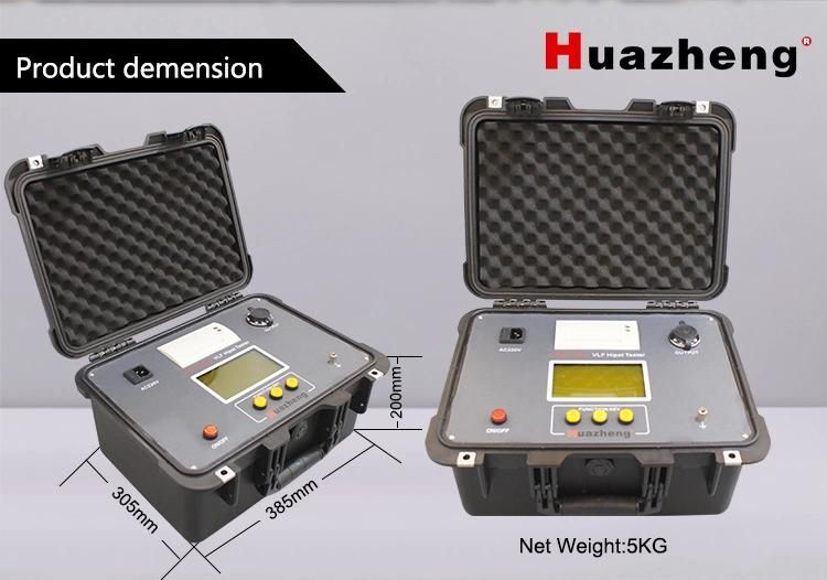 Very Low Frequency Testing Instrument Vlf AC Hipot Test Set