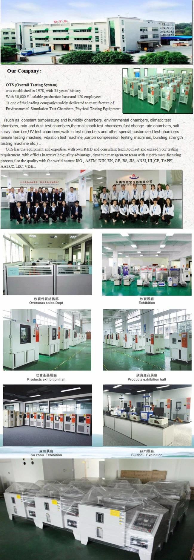 Ess Environmental Thermal Stress Screening Temperature Cycling Test Chamber