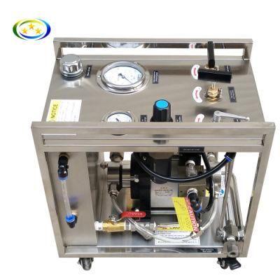 Famous Brand 6400 Bar Output High Pressure Pneumatic Liquid Injection Pump System