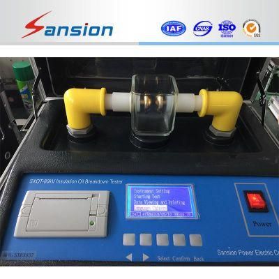 Insulation Oil Break Down Voltage Tester Transformer Oil Test Dielectric Strength Test-Sxot-II