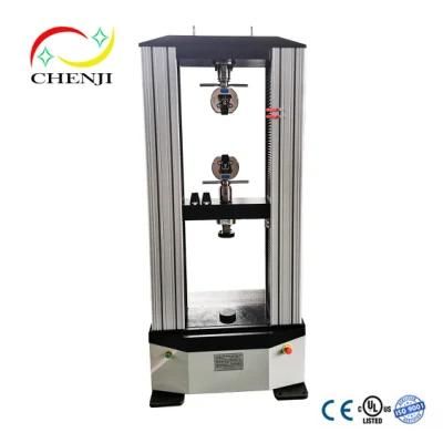 Etm-100kn 10 Ton Double Column Steel Plastic Rubber Material Universal Testing Machine for Force Strength Testing