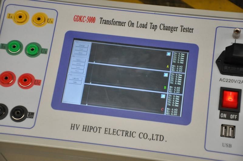 GDKC-5000 Portable Transformer on-load tap changer tester