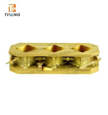 2&quot;or 50mm Brass Three Gang Test Molds