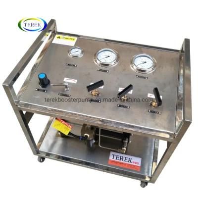 Terek Brand Best Price 300-500 Bar Output Portable Gas Booster System for Filling Gas Cylinder