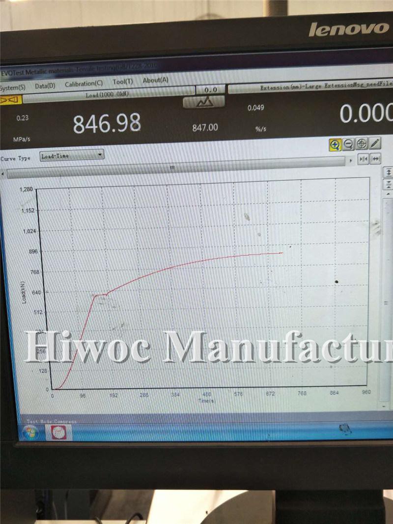 Electromechanical Tensile Testing Machine 1000kn for High Strength Metal Rebar Class 0.5/Computerized Electro Hydraulic Rebar Universal Testing Machine