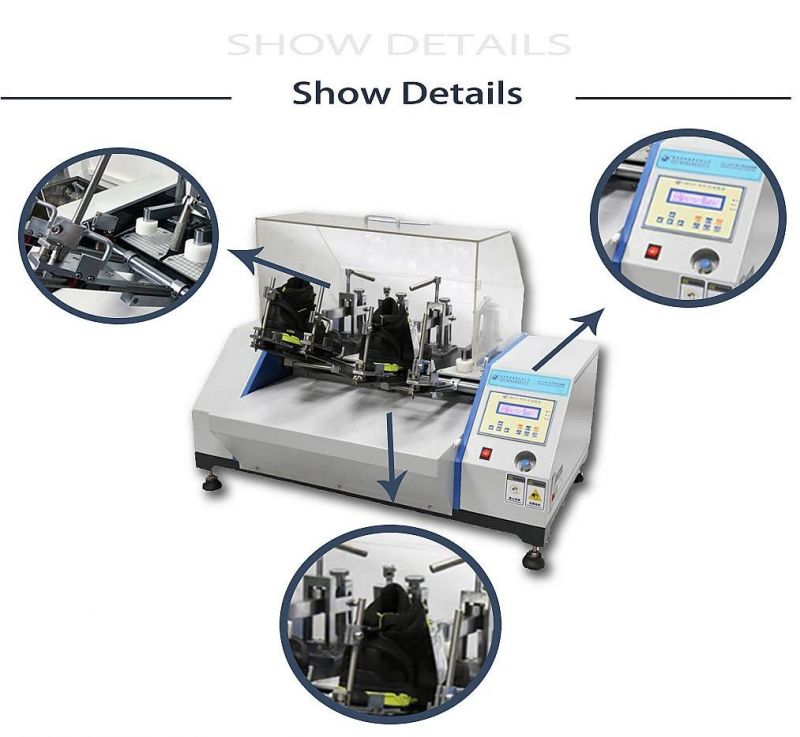Heel Part Shoe Heel Flexing Tester/Shoe Bending Testing Machine (GW-009B)