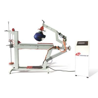 Motorcycle Bike Helmet Surface Abrasion Testing Machine