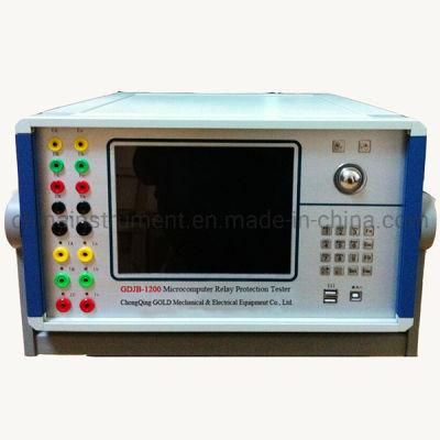 120 V, 60 Hz 6 Phase LCD Display Protection Relay Testing Device Made in China Low Price