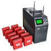 Wireless storage lead acid battery discharge tester