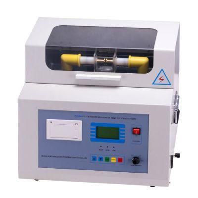 Htjy-80A 80kv Insulating Oil Bdv Breakdown Voltage Test Equipment Oil Dielectric Strength Analyzer