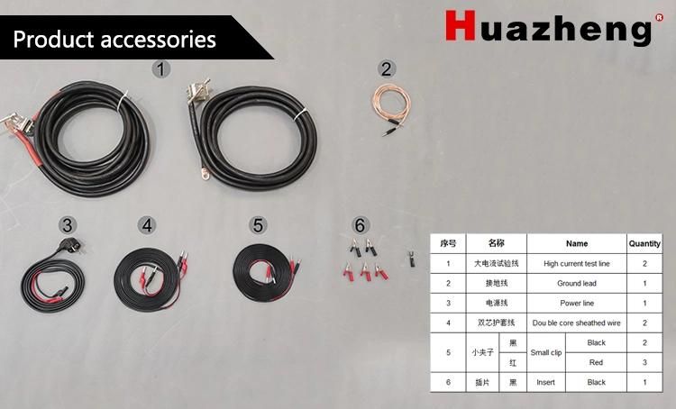 1000A Digital Primary Injection Test Kit of Current Transformer CT