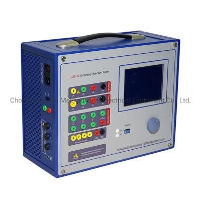 Three Phase Secondary Current Injection Relay Protection Test Set