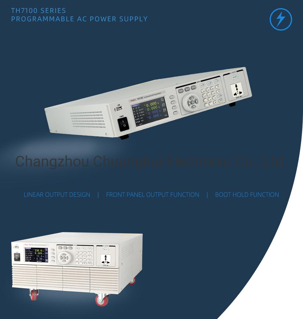 Th7110 1000W Programmable AC Power Source