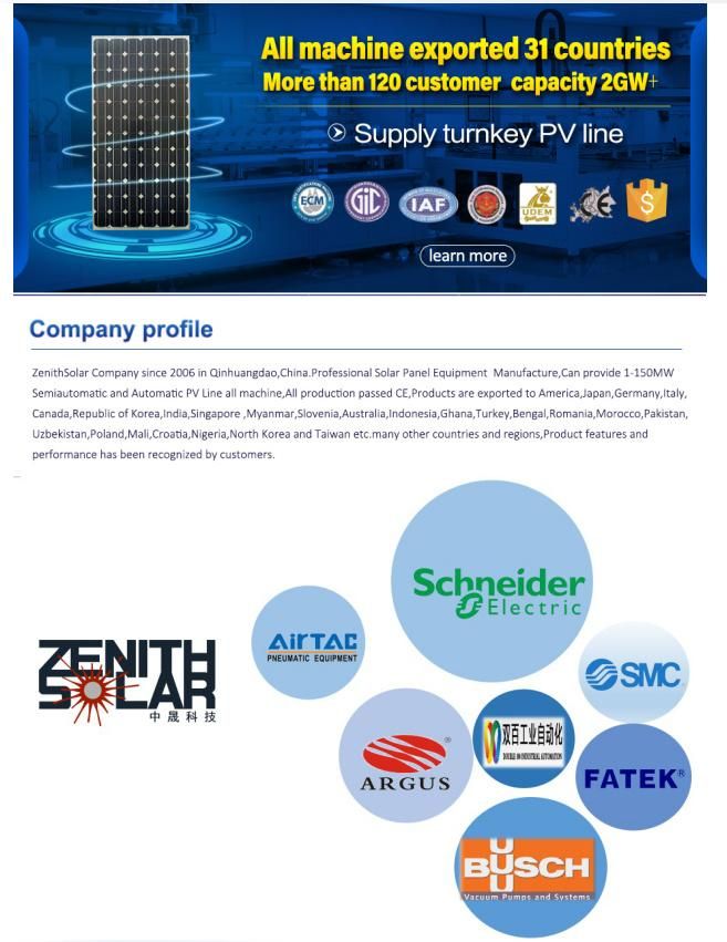 Solar Panel Module Crack Test PV Production Line Equipment EL Tester with Solar Cell