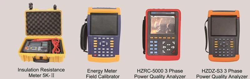 Multifunction Electrical Meter Equipment Portable 3-Phase Power and Harmonics Analyzer
