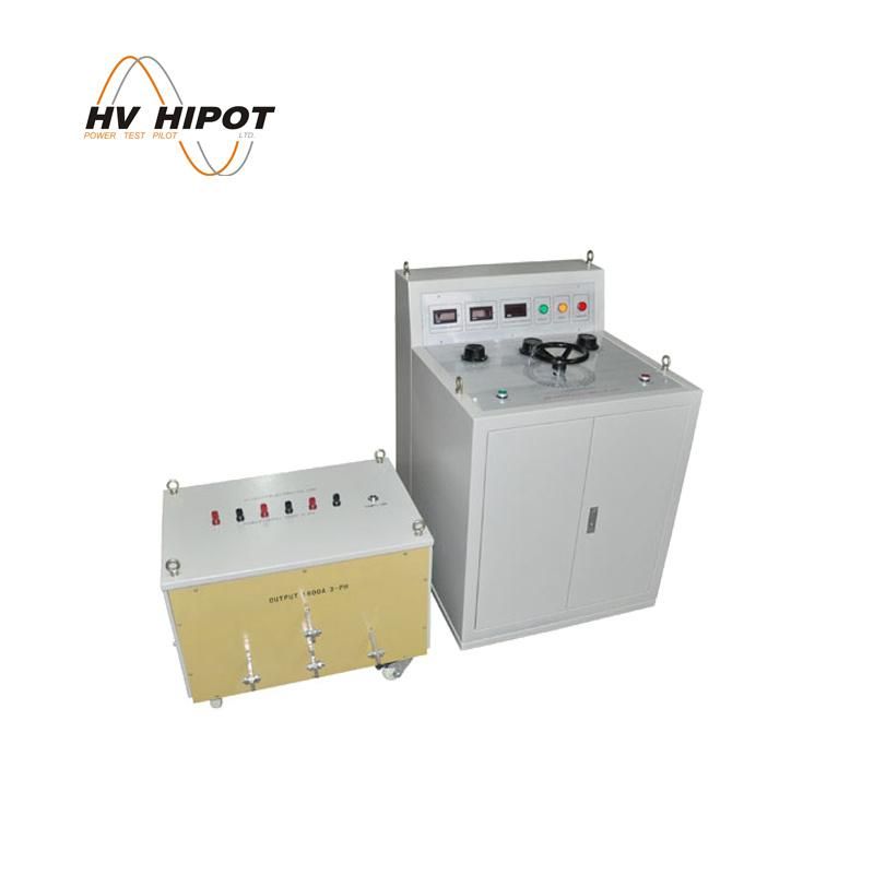 Circuit Breaker Test Primary Current Injection Generator with Movable Structure