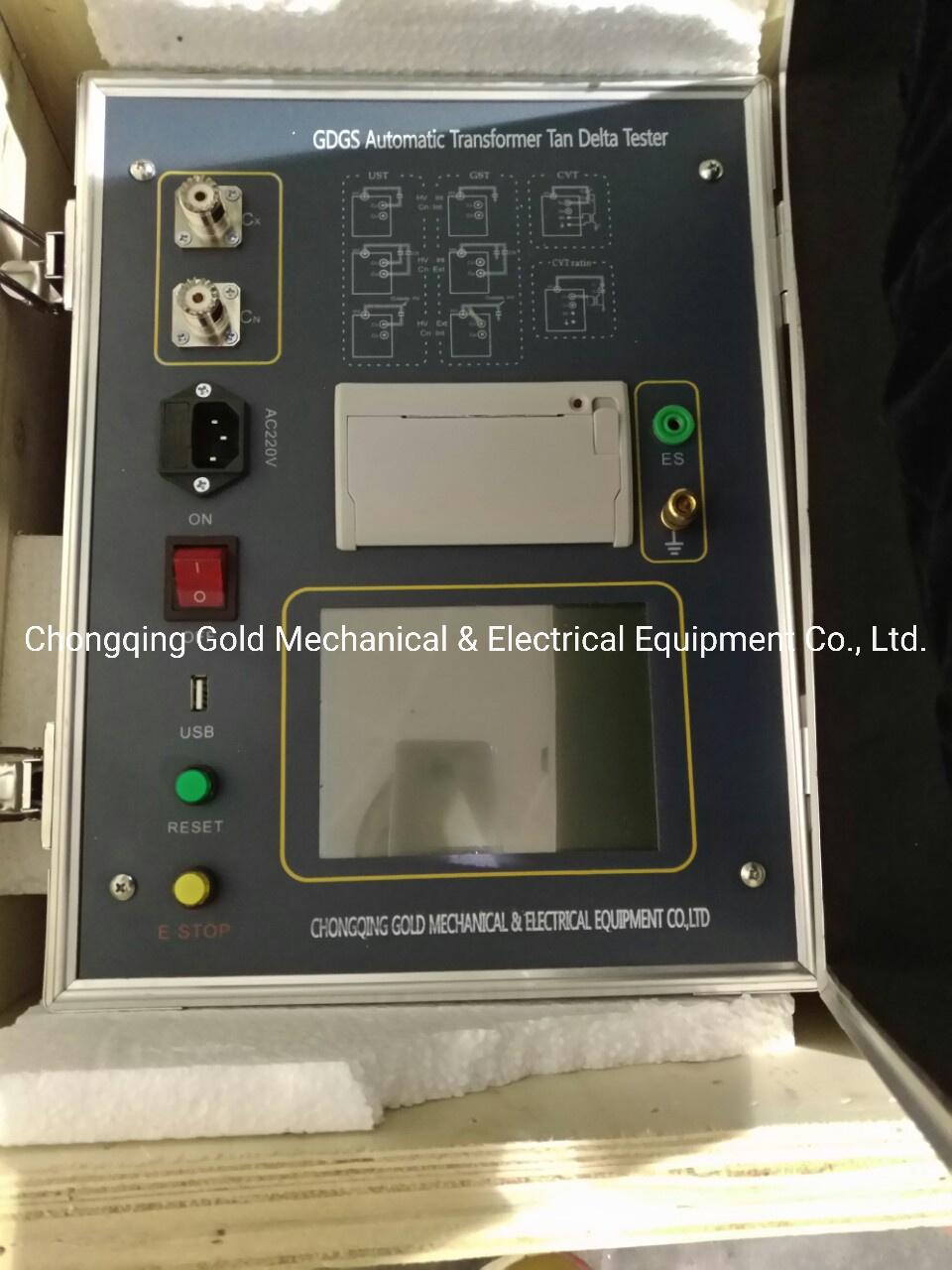 Transformer Tan Delta Tester, Capacitance Dielectric Loss and Dissipation Factor Tester