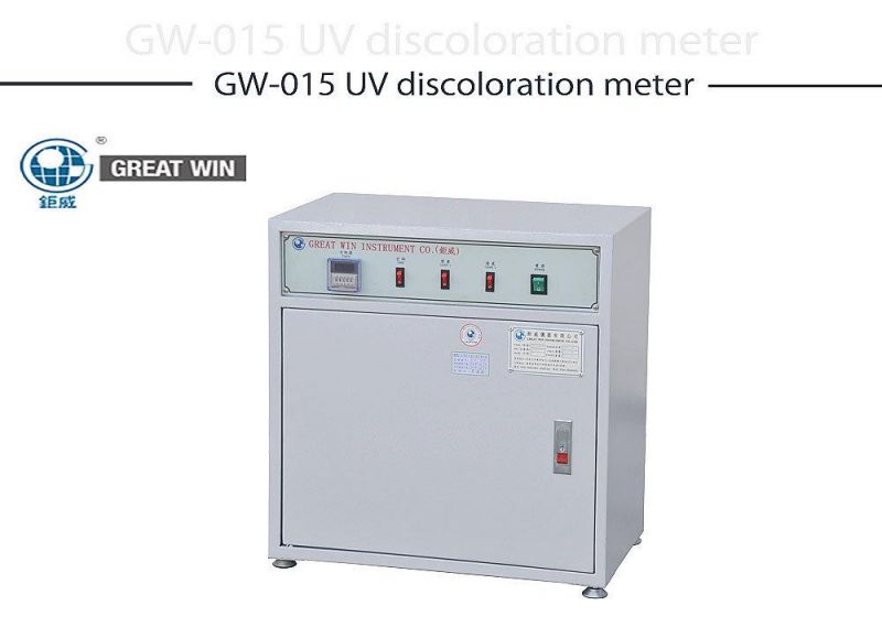 Hg/T3689 UV Discoloration Meter/UV Anti-Yellow Testing Machine (GW-015)