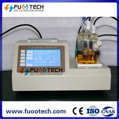 Hot Sale Transformer Oil Water Content Tester/ Automatic Karl Fischer Moisture Titrator