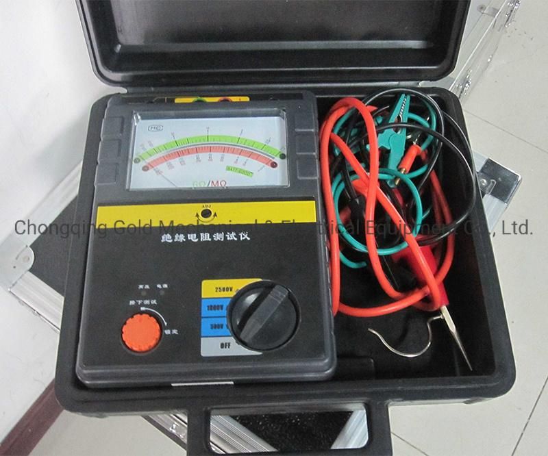 Portable 5kv 10kv Insulating Resistance Test Set Megger Meter
