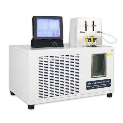 SYD-2430A Automatic Freezing Point Tester of engine coolants and condensation liquids.