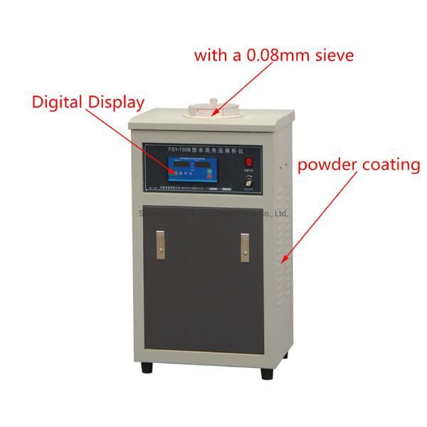 Fsy-150b Digital Display Cement Negative Pressure Lab Sieve