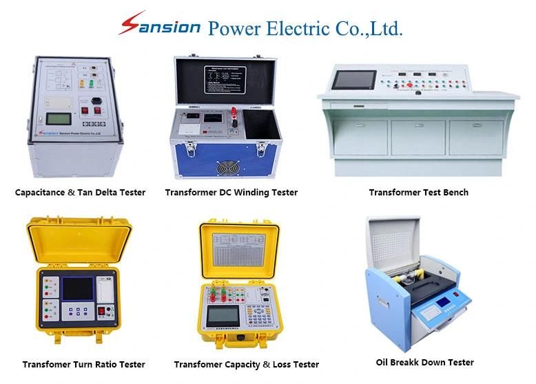Transformer Dielectric Loss Dissipation Factor Analyzer Tan Delta Meter