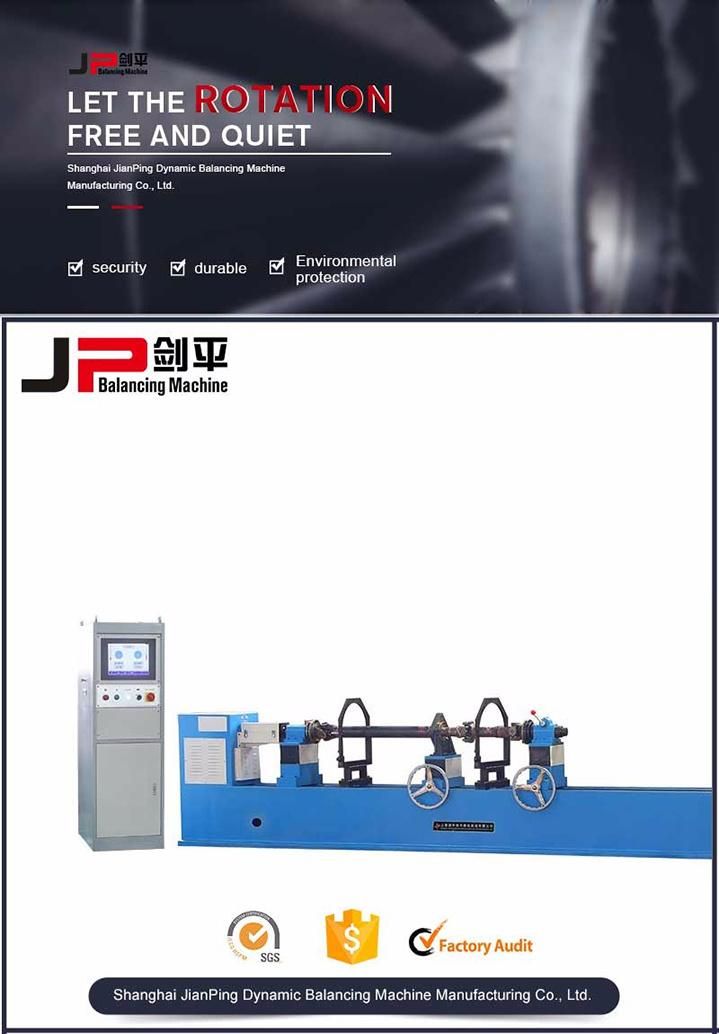 Jp Horizontal Balancing Machine for Cutter Tool