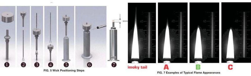 ASTM D1322 Standard Smoke Point Test Wicks of Kerosene and Aviation Turbine Fuel