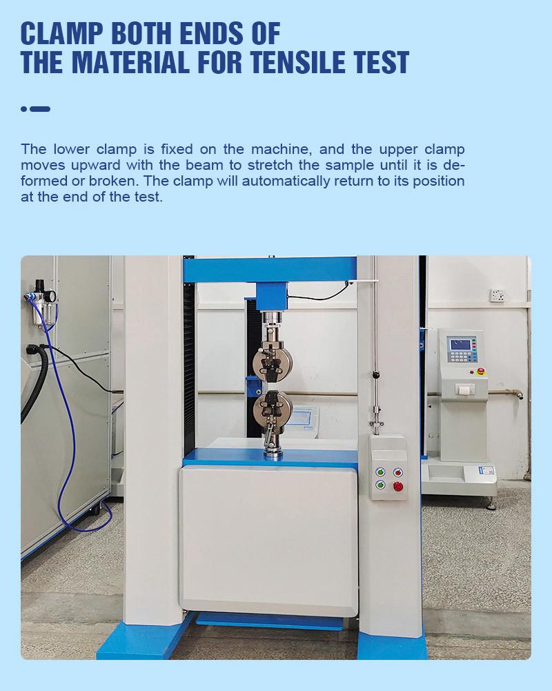 Widely Use Ultimate Elongation Universal Tensile Lab Test Equipment