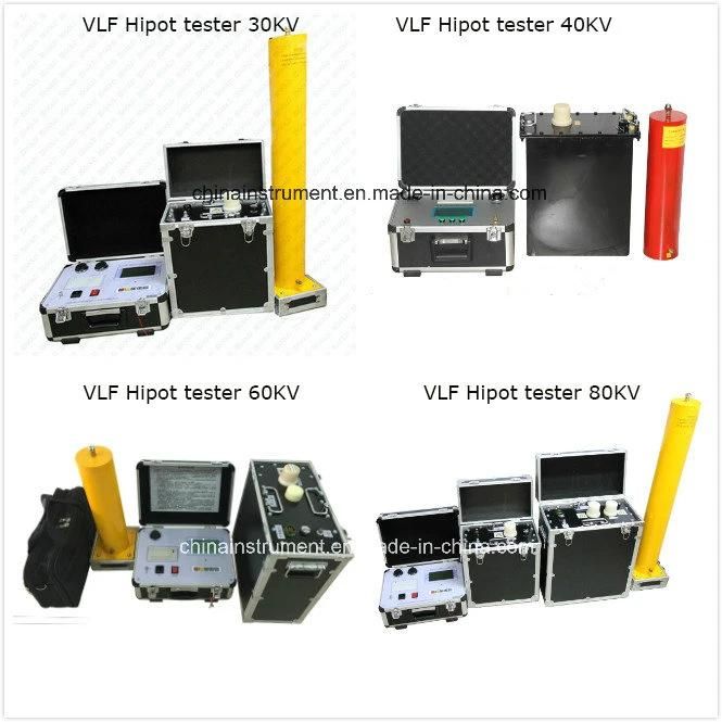 0.1Hz Vlf AC & DC High Voltage Hipot Tester for Power Cable Testing Equipment