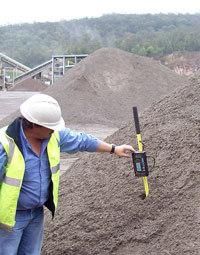 Portable Instant Moisture and Temperature Tester for Sand and Aggregate