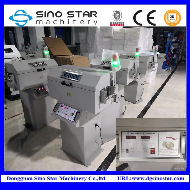 High Voltage Cable Spark Testing Machine