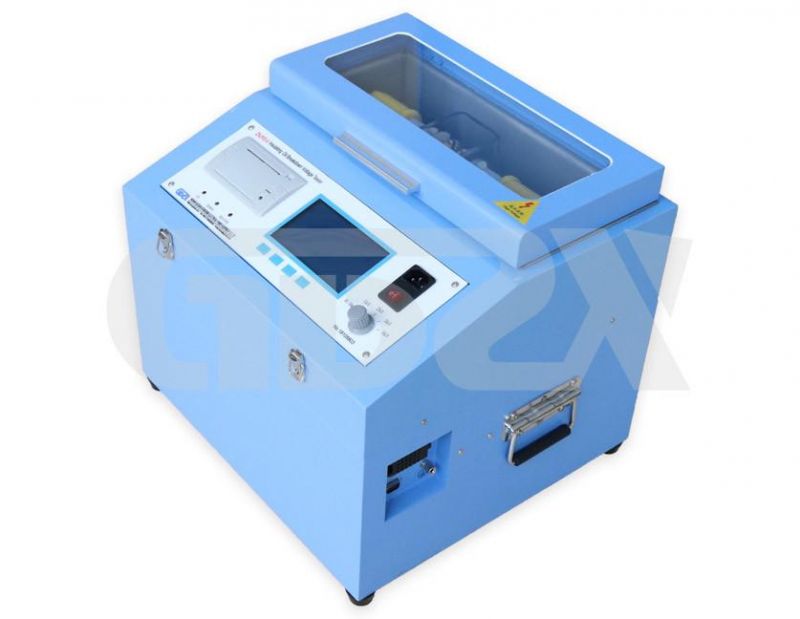 100KV portable transformer dielectric oil bdv tester dielectric strength tester