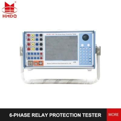 Protective Relay Test Set 6 Phase Electrical Relay Protection Tester High Accuracy High Quality Secondary Current Injection Relay Test Set