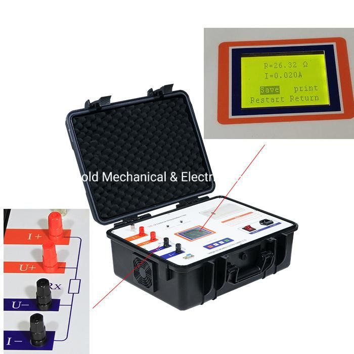 Gdzc-10A DC Resistance Tester Transformer Winding Resistance Tester