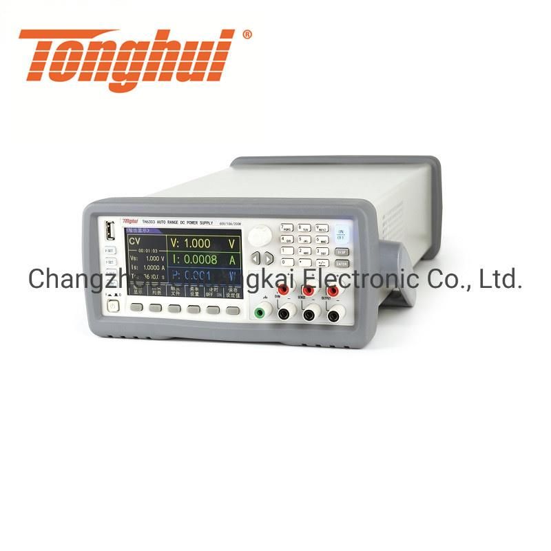 Th6302 Wide Range 30V/20A/200W Linear DC Power Source Programmable Type