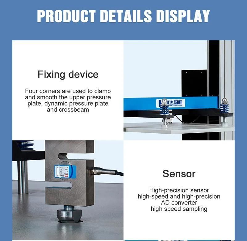 ASTM Microcomputer Type Carton Comperssive Testing Equipment