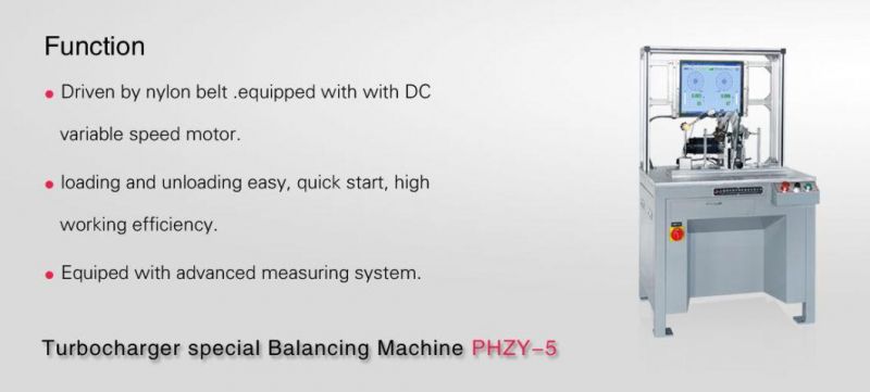 Gas Supercharger Auto-Positioning Balancing Machine