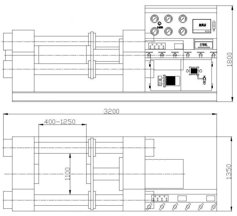 Suncenter Hydraulic Stop Valve Test Machine for DN300-600