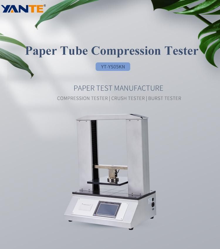 Electrical Equipment Paper Core/Paper Tube Compression Strength Tester