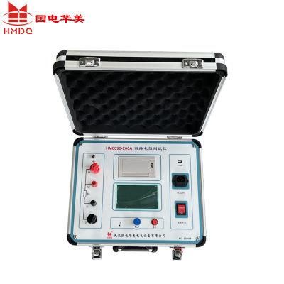 Hmdq Goldhome Hipot 100A 200A Loop Contact Resistance Tester Price
