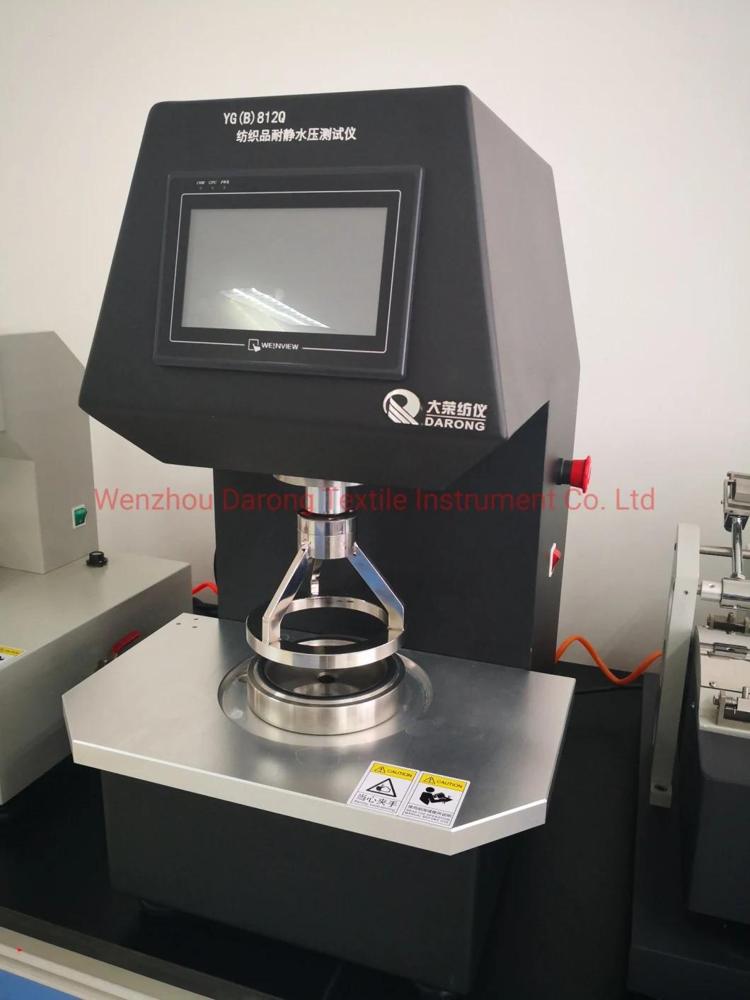 Fabric Water Permeability Testing Instrument Hydrostatic Head Textile Testing Equipment