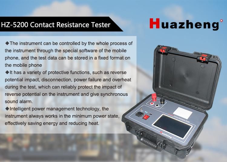 200A Digital Loop Resistance Test Auto Contact Resistance Measurement Device