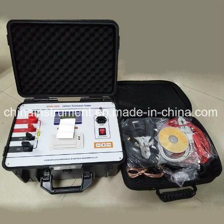 Gdhl Series Automatic Contact Resistance Tester for Vacuum Circuit Breaker