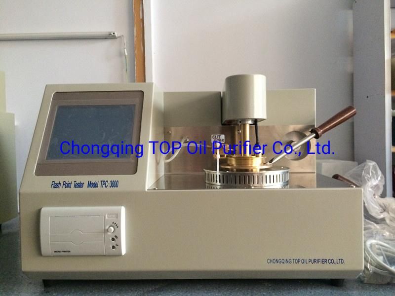 Coc ASTM D93 Automated Oil Flash Point Tester (TPC-3000)
