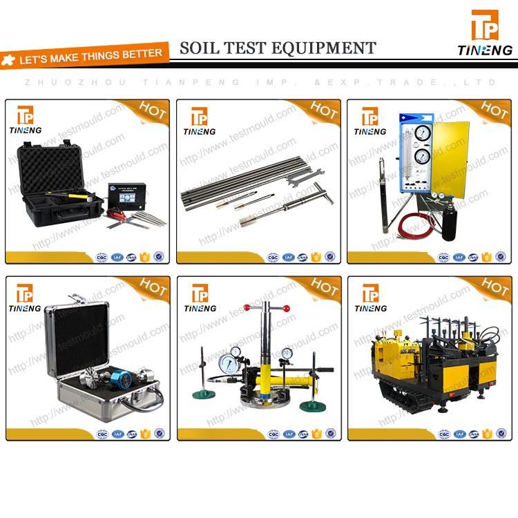Lightweight and Portable Manual Direct Shear Test Machine for Soil