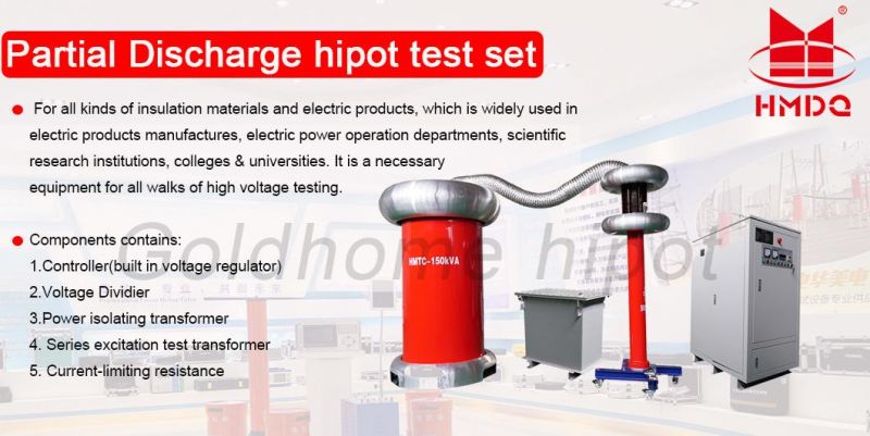 High Voltage Electrical Power Frequency Partial Discharge Testing Equipment /AC Pd Hipot Testing Machine for PT Pd Detector, Transformer/ High Voltage Pd Tester